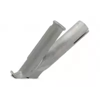 Насадка быстрой сварки листовых полимерных материалов прутком 4 мм и 5 мм (загнутый носик)